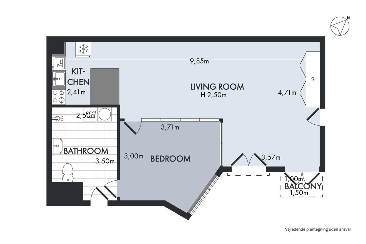 Sanders City - Popular One-Bedroom Apartment In The Lovely Capital Koppenhága Kültér fotó